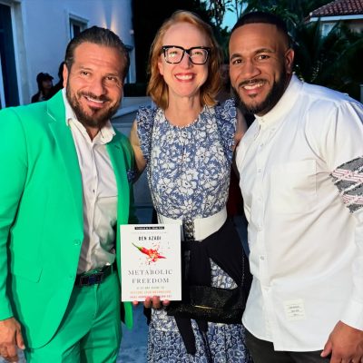 Celebrating @thebenazadi on his NEW book Metabolic Freedom with so many amazing people like @sam